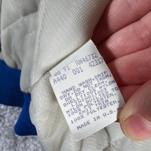 Vintage Locker Line New England Patriots Jacket Mens XL NFL Satin Snap Front - Picture 9 of 15